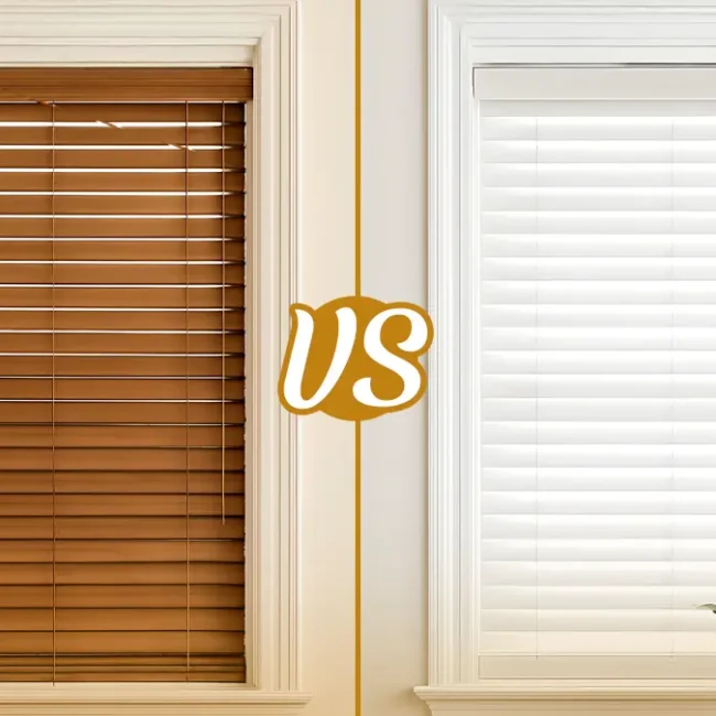 Real Wood vs Faux Wood Blinds