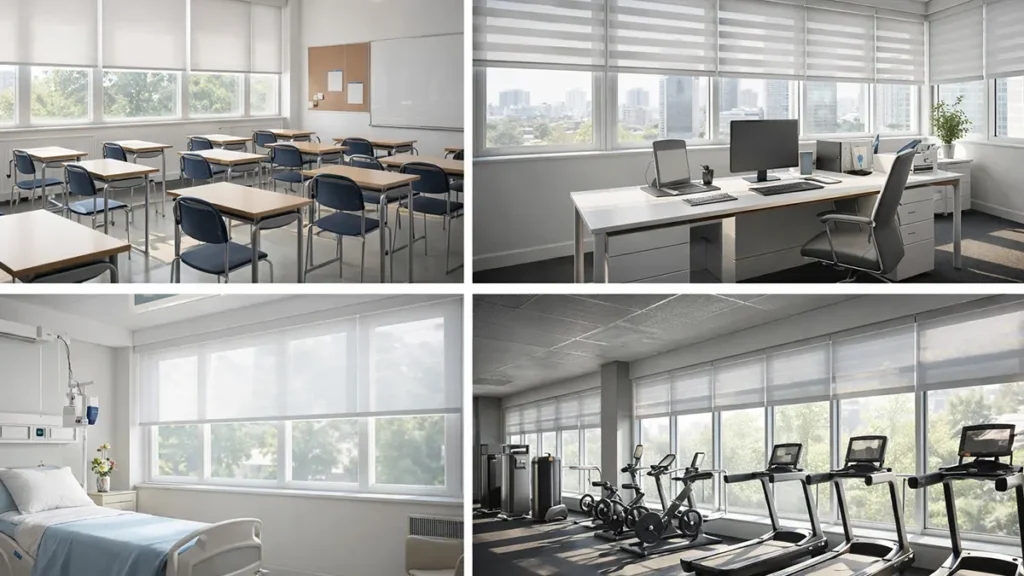 Custom Window Treatments for Commercial Spaces