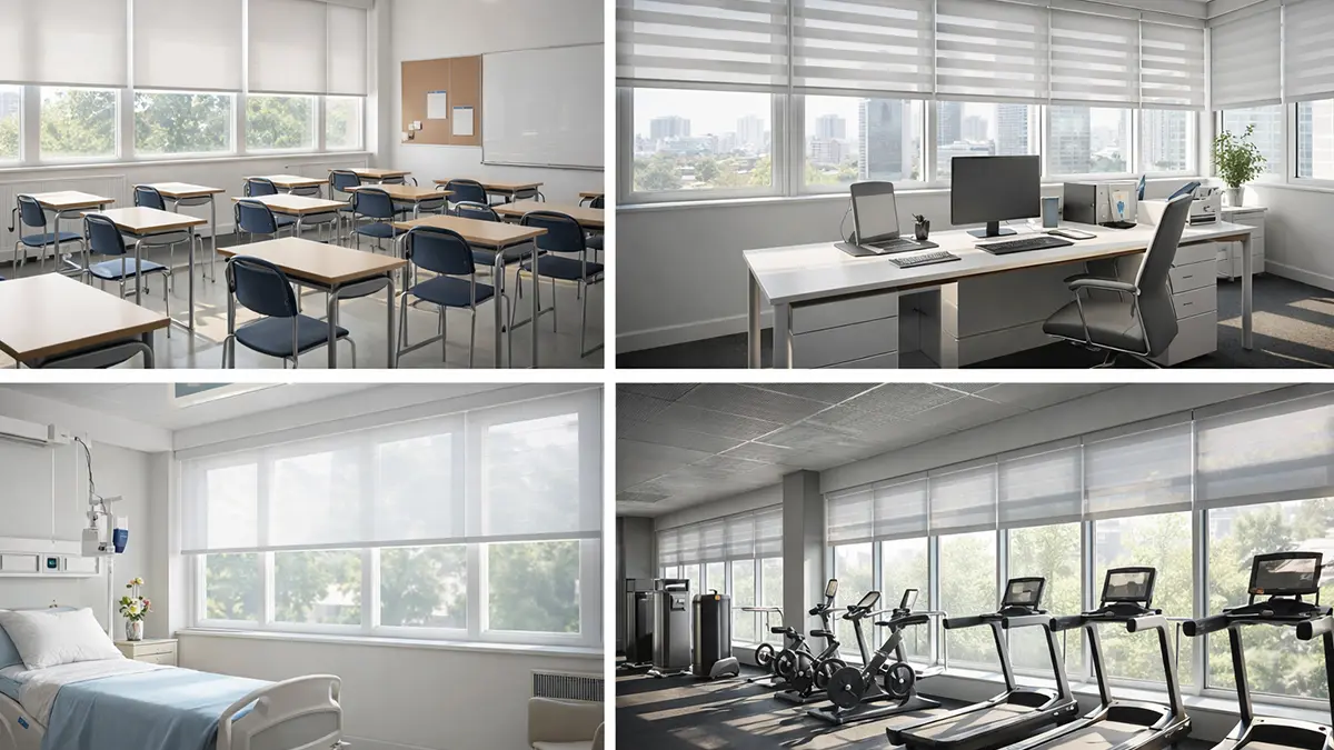 Custom Window Treatments for Commercial Spaces