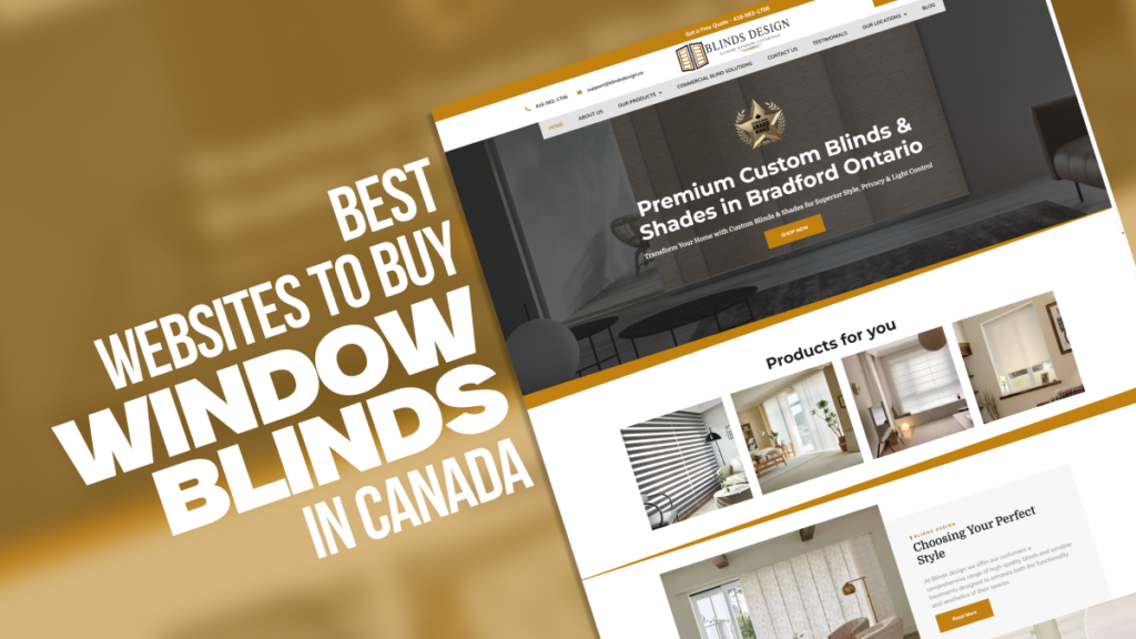 Best Websites to Buy Window Blinds in Canada in 2026