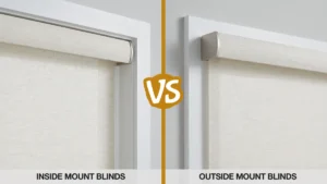 Inside vs Outside Mount Blinds